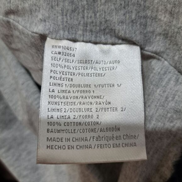 Tiny Edition For Anthropologie Faux Fur Open Front Jacket Medium Navy - Picture 10 of 17